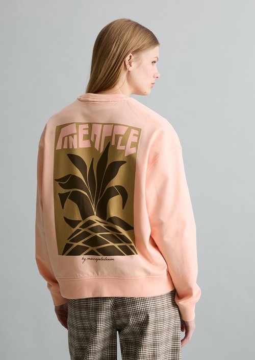Oversized sweatshirt — Peony Pink