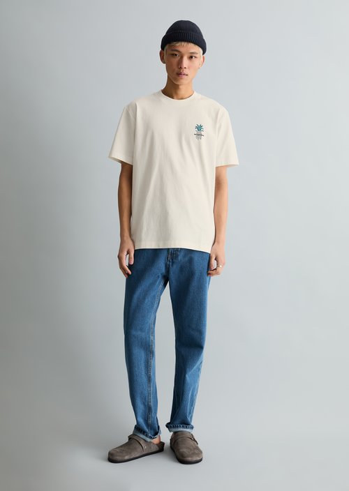 DfC T-Shirt relaxed — Silky White
