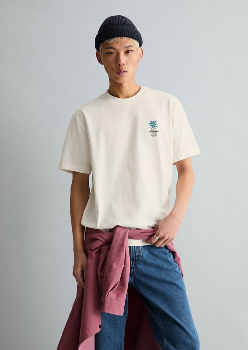 DfC T-Shirt relaxed — Silky White