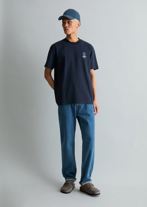 DfC T-Shirt relaxed — Navy Teal