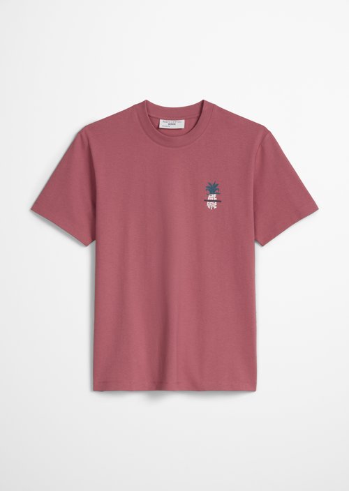 DfC T-Shirt relaxed — Dusty Rasberry