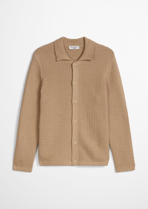 DfC cardigan loose — Frosty Sand
