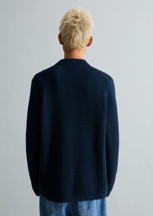 DfC cardigan loose — Navy Teal