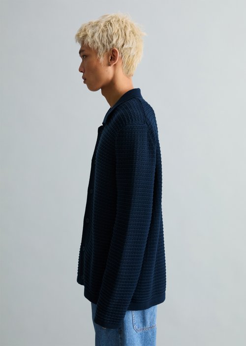 DfC cardigan loose — Navy Teal