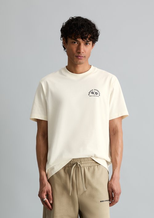 DfC T-Shirt relaxed — White Blush
