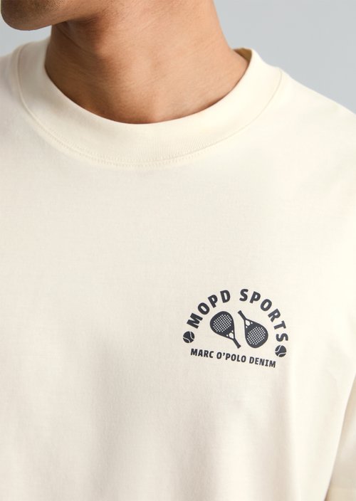 DfC T-Shirt relaxed — White Blush