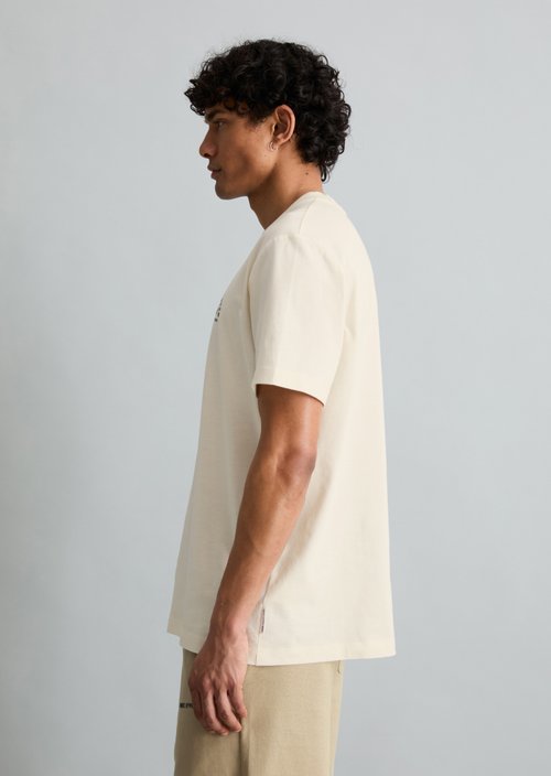 DfC T-Shirt relaxed — White Blush