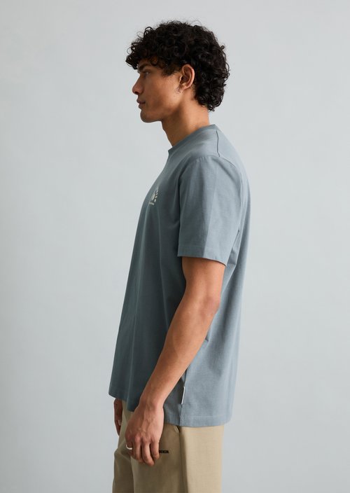 DfC T-Shirt relaxed — Cadet Blue