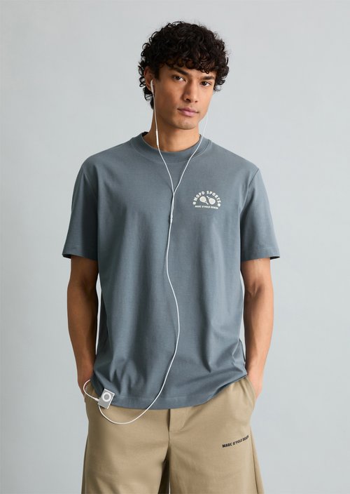 DfC T-Shirt relaxed — Cadet Blue