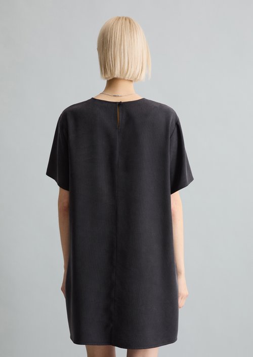 Relaxed short dress — Blue Depths