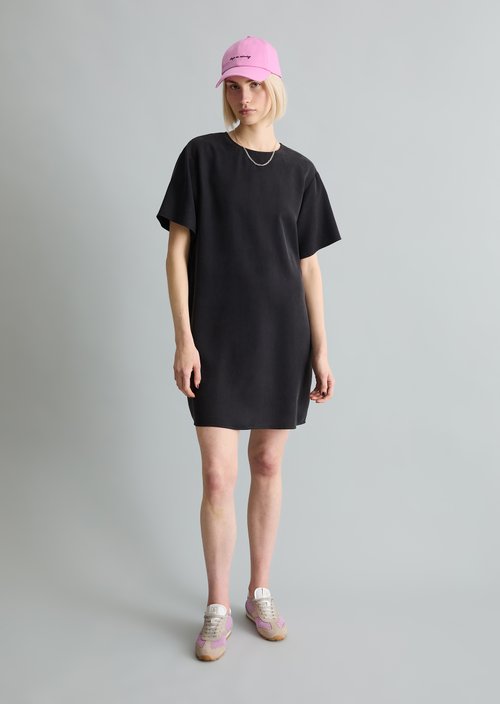 Relaxed short dress — Blue Depths