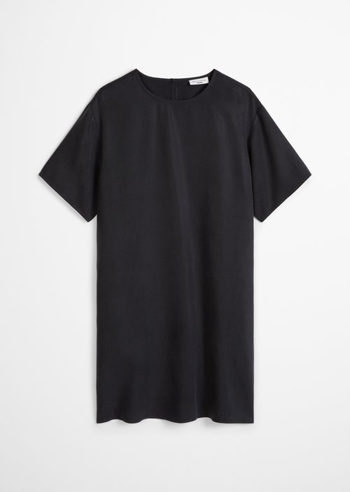 Relaxed short dress — Blue Depths