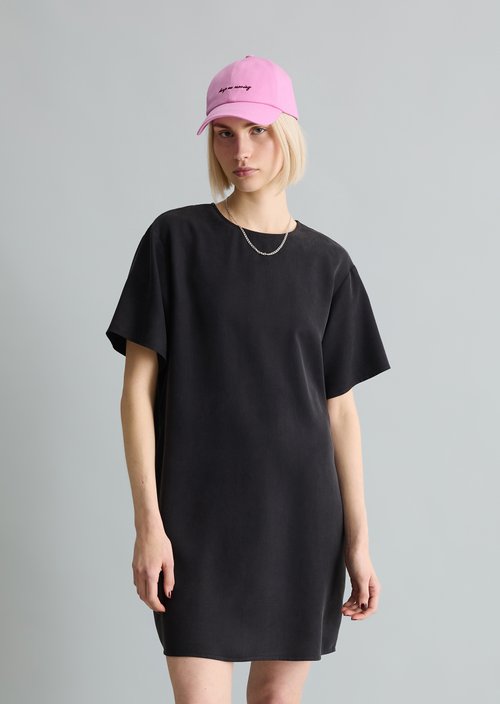 Relaxed short dress — Blue Depths