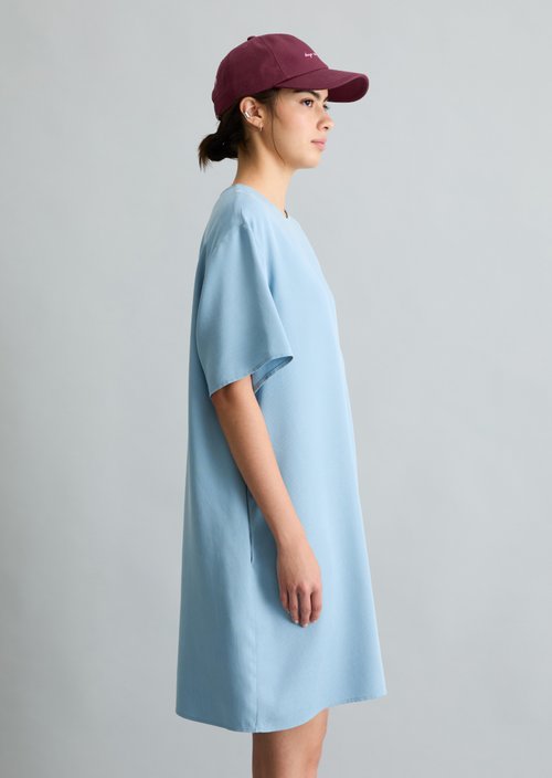 Relaxed short dress — Blue Dawn