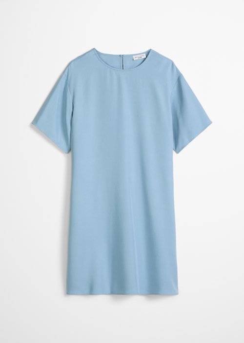 Relaxed short dress — Blue Dawn