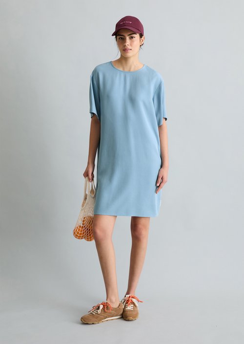 Relaxed short dress — Blue Dawn