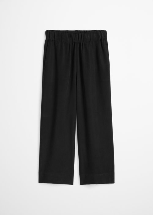Relaxed pants — Black