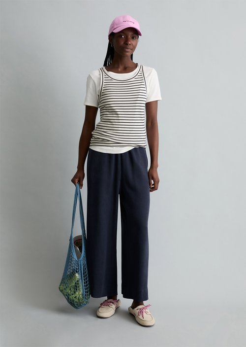 Relaxed pants — Blue Depths