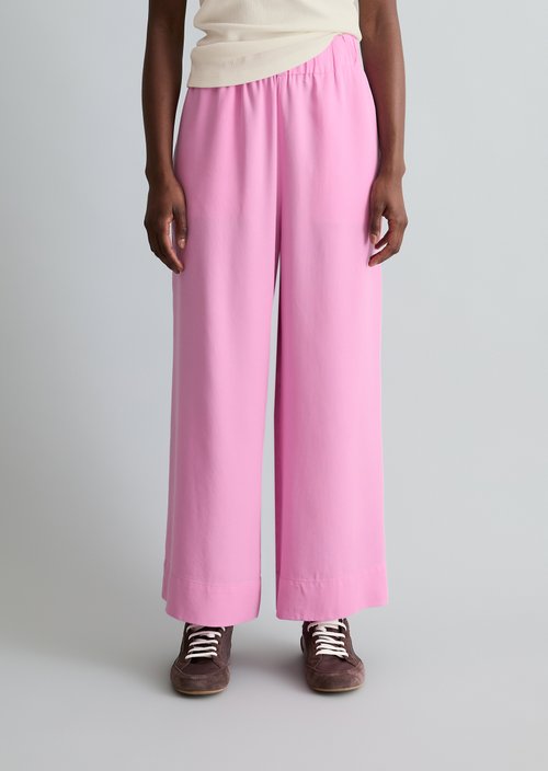 Relaxed pants — Pale Bubblegum