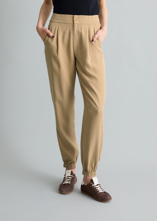 Relaxed pants — Smoky Pine
