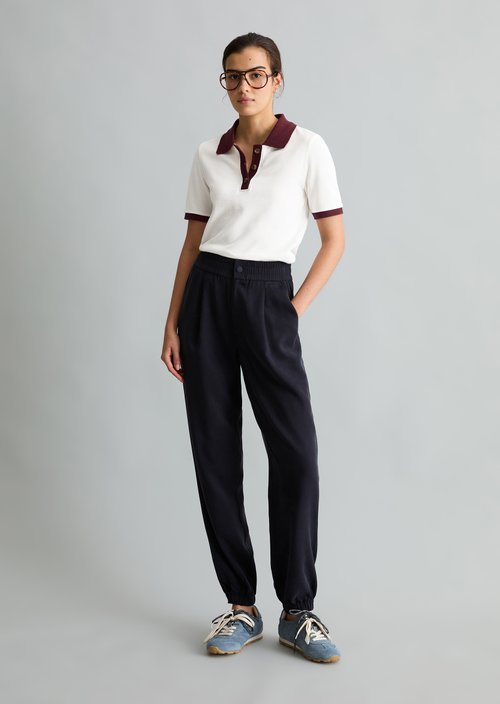 Relaxed pants — Blue Depths