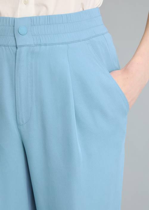 Ontspannen broek Blue Dawn in detailaanzicht