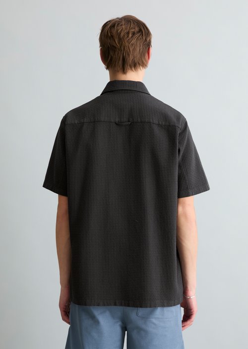 Regular short-sleeved shirt — Broken Graphite (alternate view)