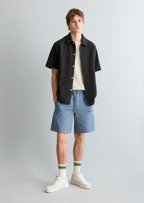 Regular short-sleeved shirt — Broken Graphite