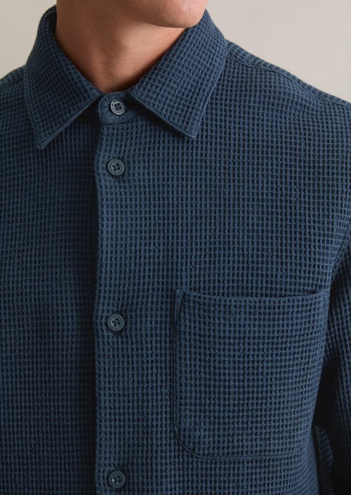 Regular shirt — Navy Teal