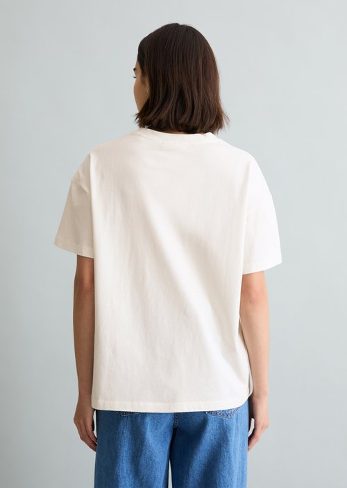 DfC T-Shirt relaxed — Silky White