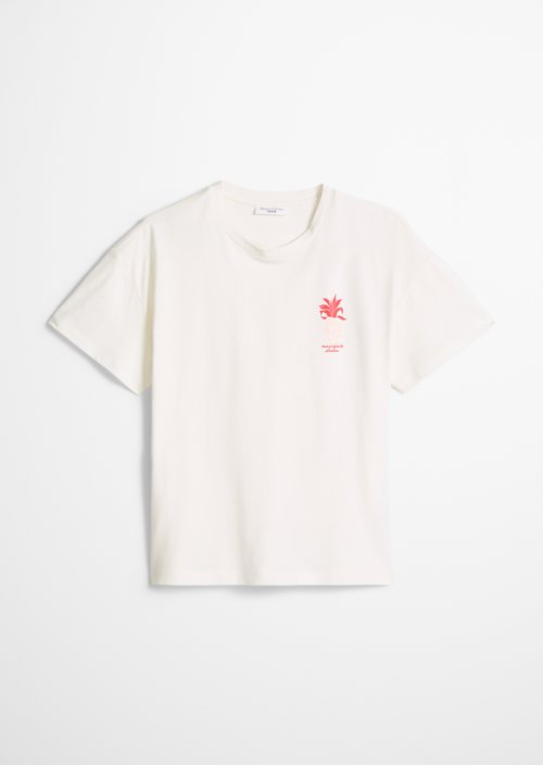 DfC T-Shirt relaxed — Silky White