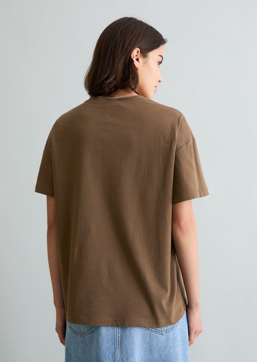 DfC T-Shirt relaxed — Hazelnut Brown