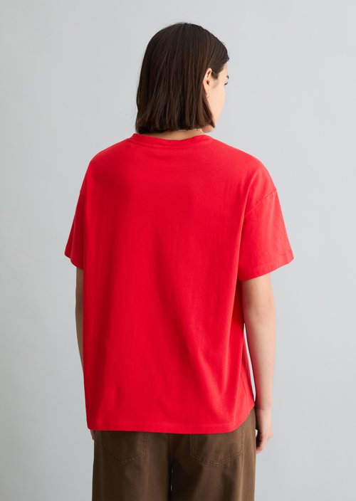 DfC T-Shirt relaxed — Carmine Red
