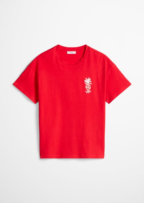 DfC T-Shirt relaxed — Carmine Red