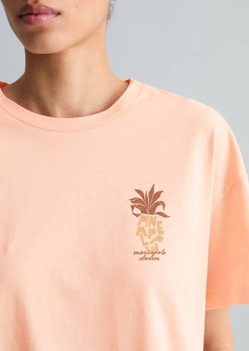 DfC T-Shirt relaxed Peony Pink in Detailansicht