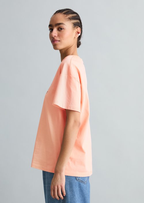 DfC T-Shirt relaxed — Peony Pink