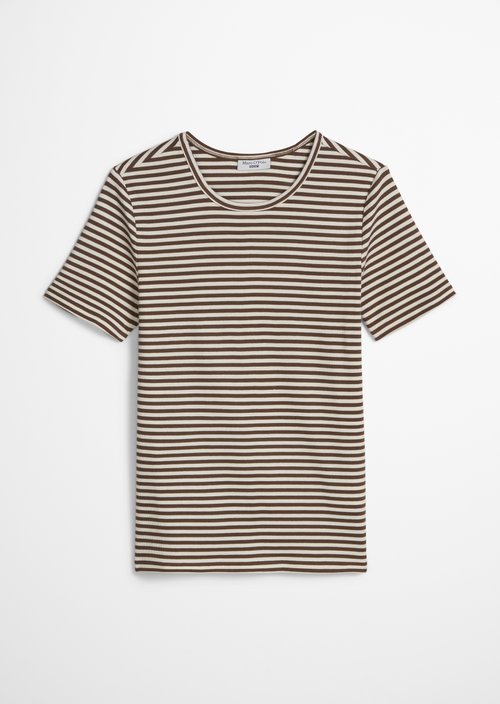 T-shirt slim — Dark Brown