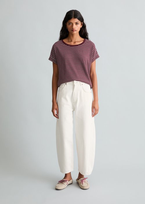 T-shirt regular — Dark Red