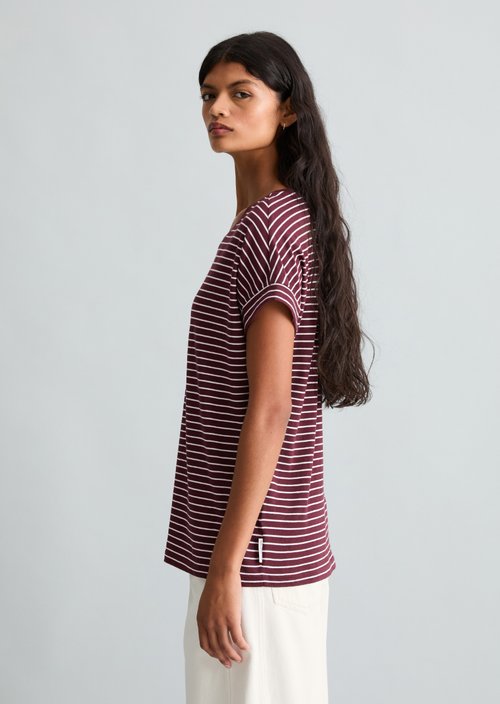 T-shirt regular — Dark Red