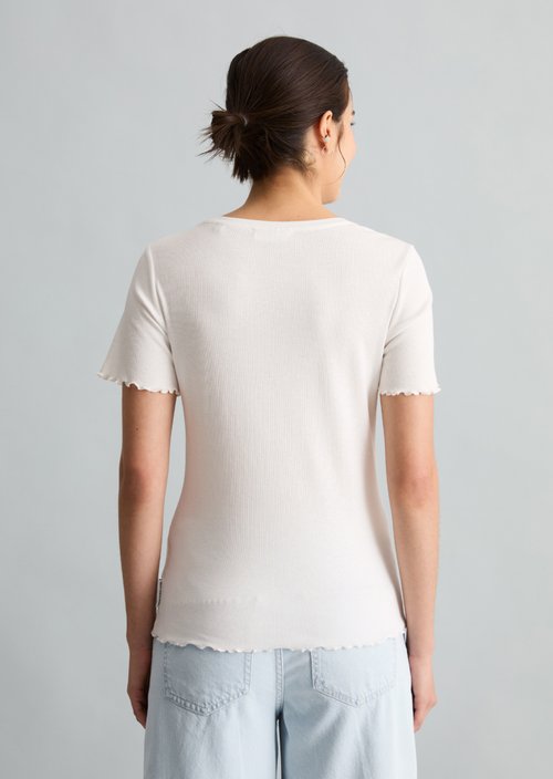 T-shirt slim — Silky White