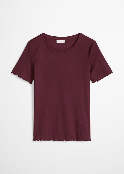 T-shirt slim — Merlot Red