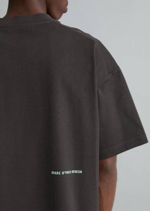 DfC T-shirt oversized Broken Graphite in detailaanzicht