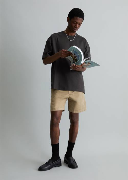 DfC T-shirt oversized Broken Graphite in vooraanzicht