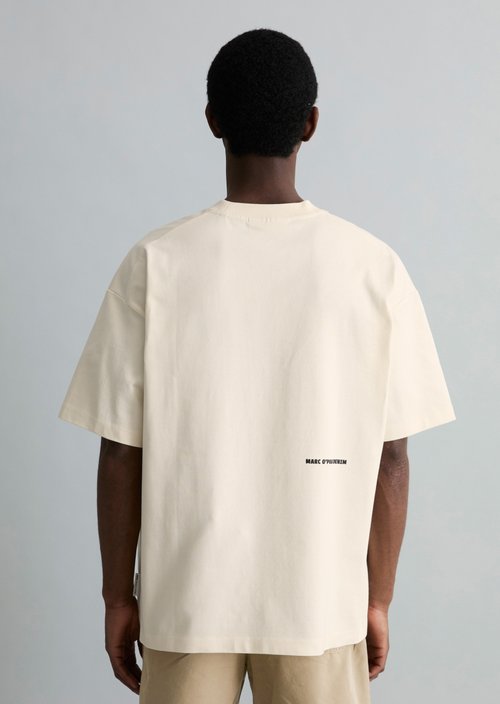 DfC T-shirt oversized — White Blush