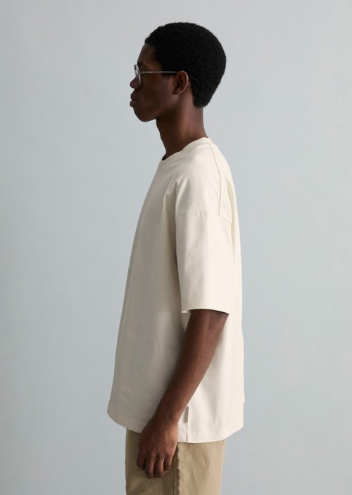 DfC T-shirt oversized — White Blush