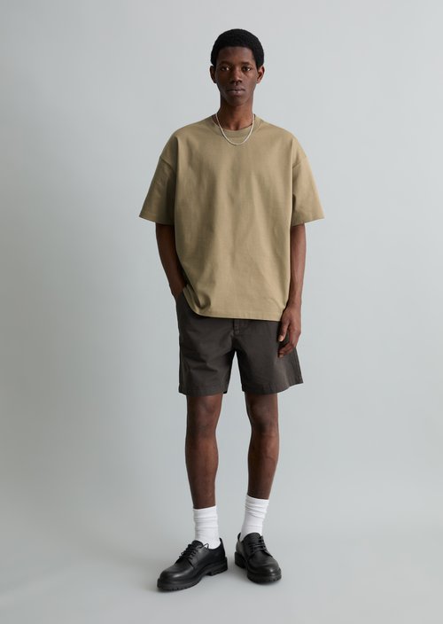 DfC T-shirt oversized — Soft Brown