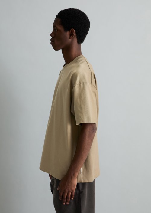 DfC T-shirt oversized — Soft Brown