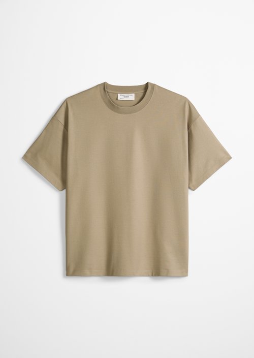 DfC T-shirt oversized — Soft Brown