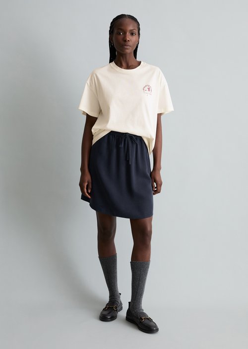 DfC T-Shirt relaxed — Silky White
