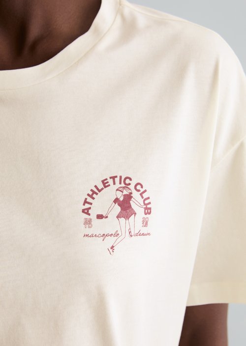 DfC T-Shirt relaxed — Silky White